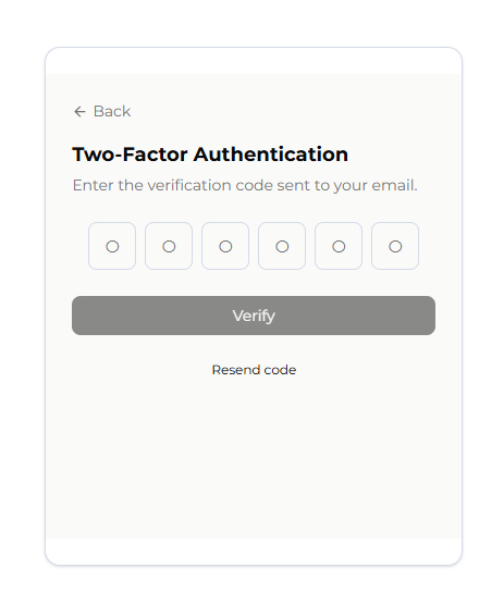 Login flow