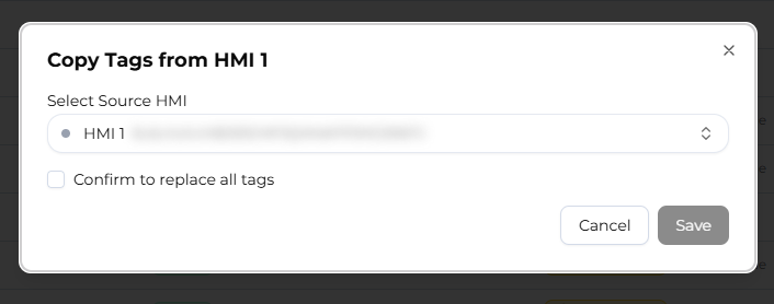 Copy Tags